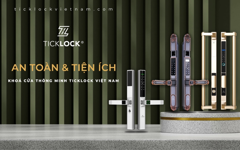 khóa cửa điện tử TICKLOCK