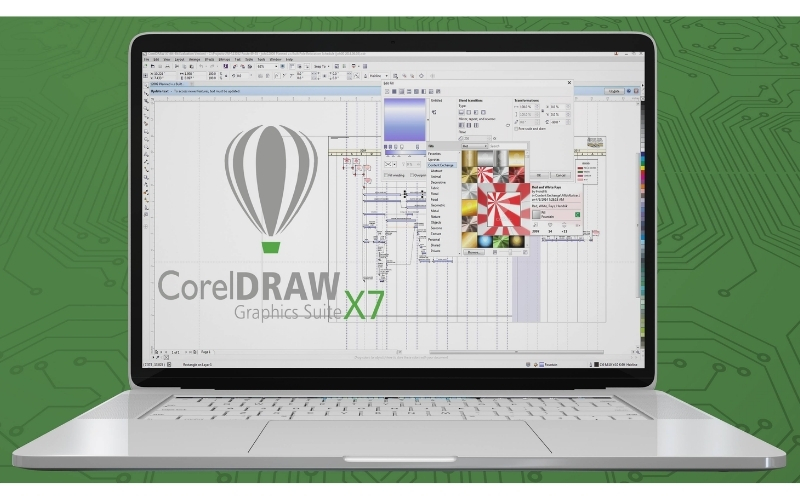 Yêu cầu cấu hình tối thiểu để cài đặt Corel Draw X7