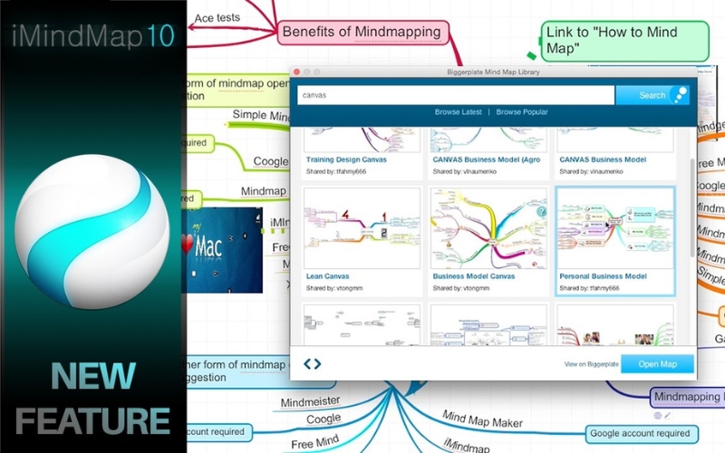 những tính năng nổi bật của iMindMap 10