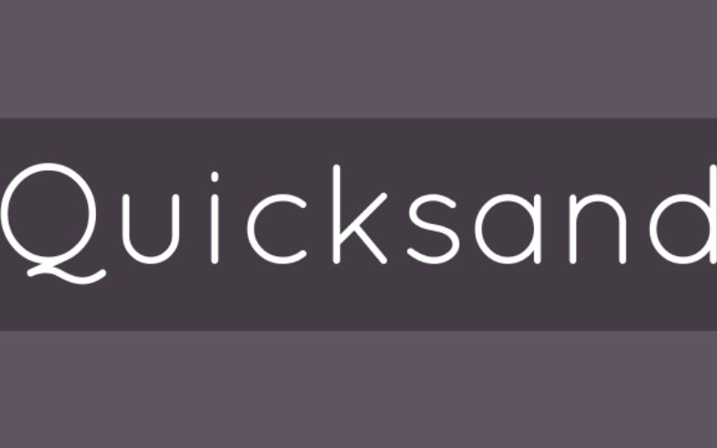 font chữ Quicksand