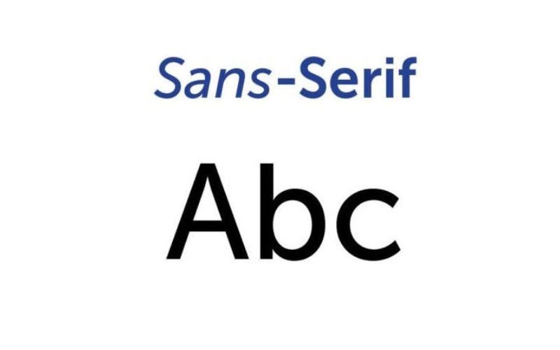 lợi ích khi sử dụng font chữ không chân