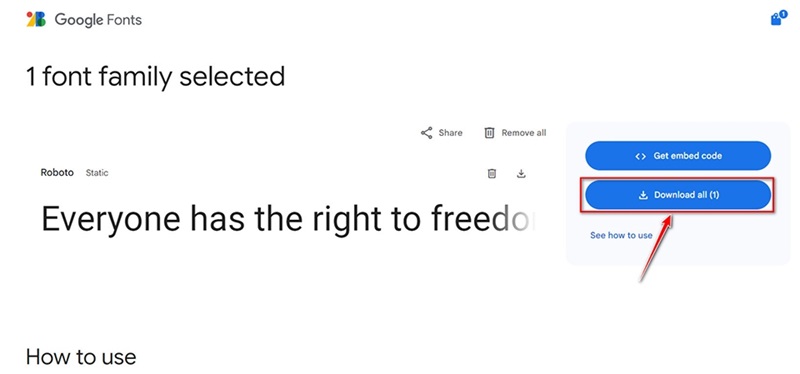 tải font về máy tính