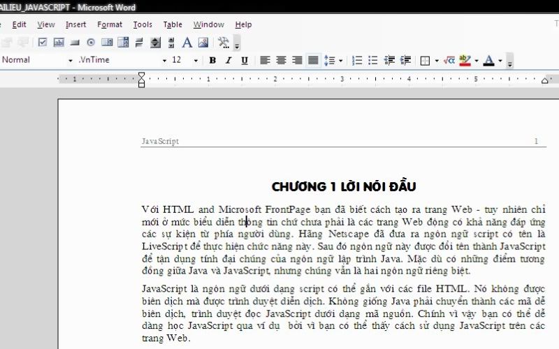 font chữ không tương thích giữa các bảng mã