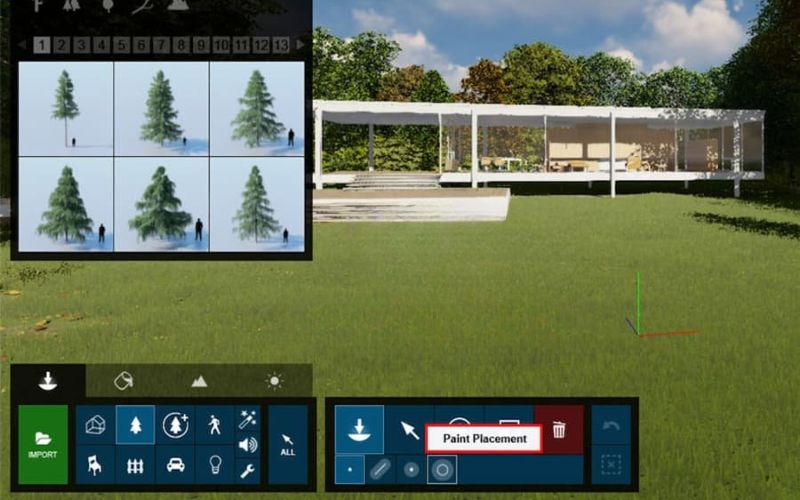các tính năng nổi bật của phần mềm Lumion 12 Pro