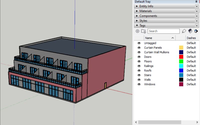 lưu ý khi sử dụng sketchup