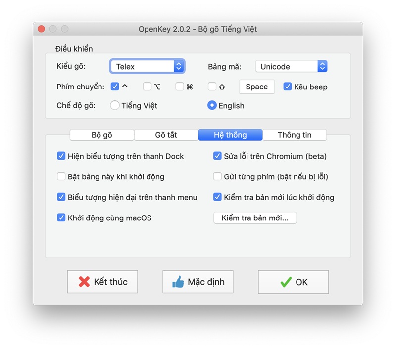 phần mềm open key