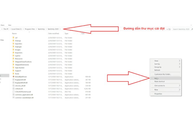 Dán các file vừa sao chép