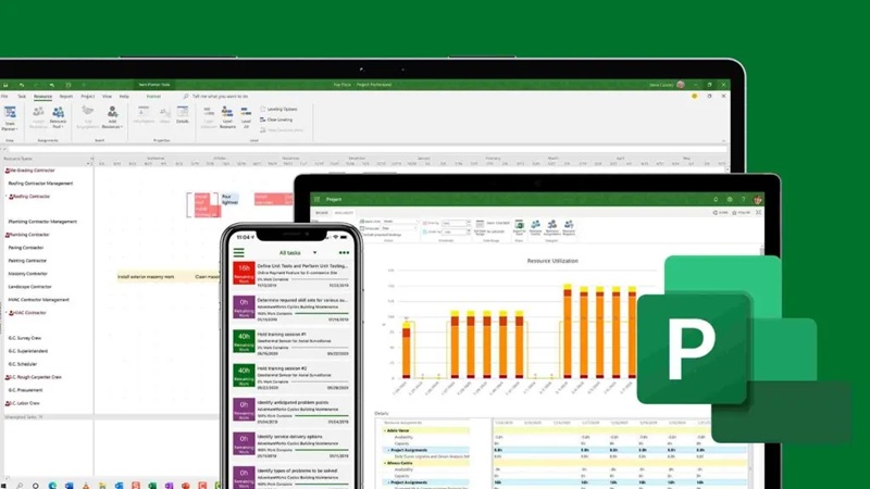 các phiên bản Microsoft Project