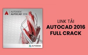 tải AutoCAD 2016