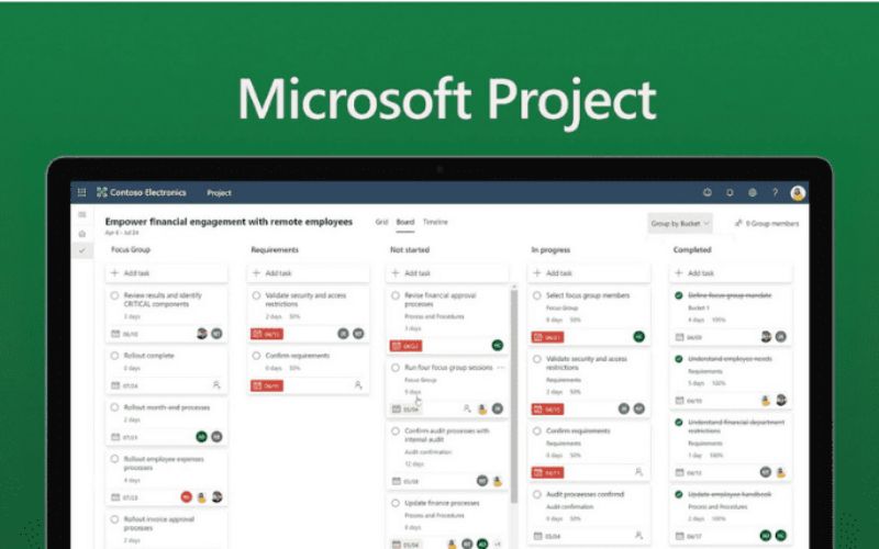 phần mềm Microsoft Project