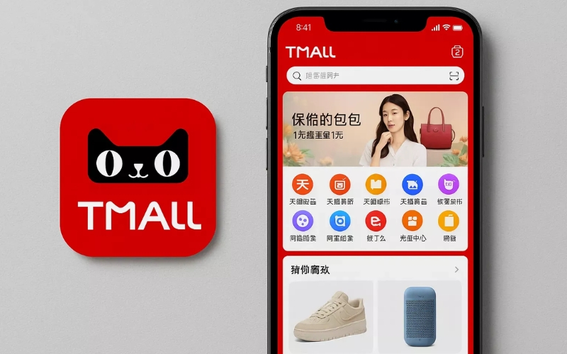 Đặt hàng sườn xám Trung Quốc trên Tmall