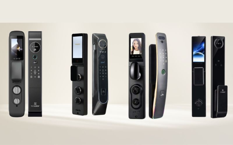 khóa cửa tích hợp chuông hình